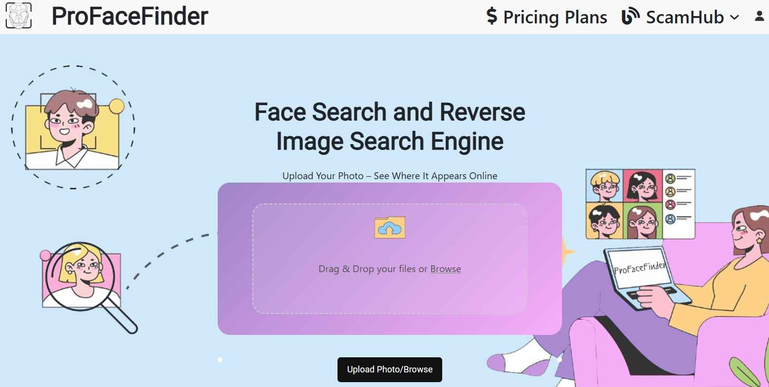ProFaceFinder pimeyes alternatives 