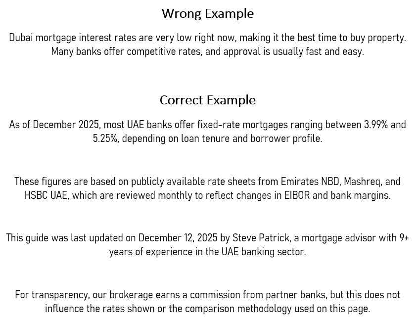 How to Demonstrate Subject-Matter Expertise example